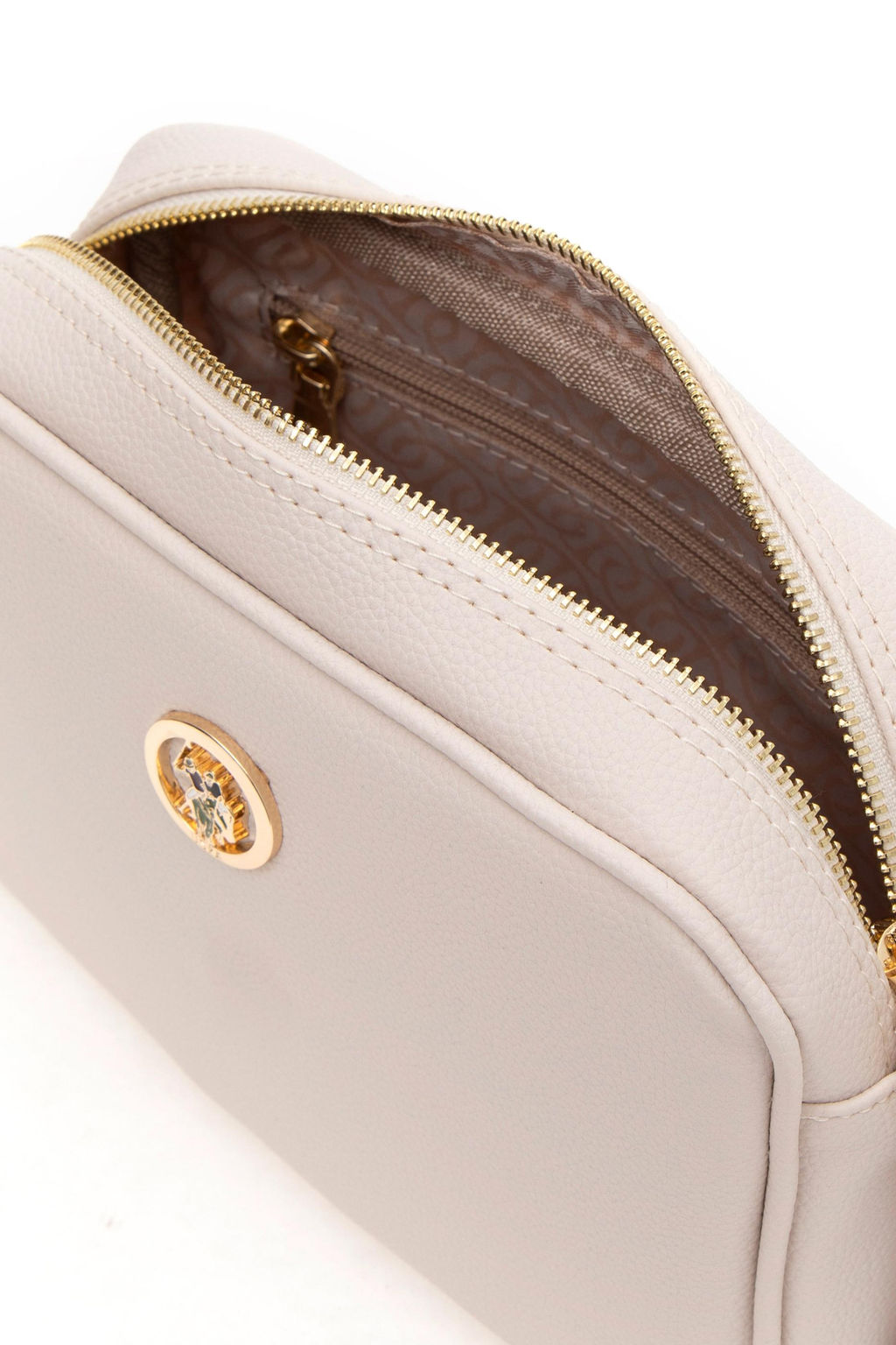 Женская бежевая сумка Неожиданная скидка в корзине - U.s. polo assn фото 5