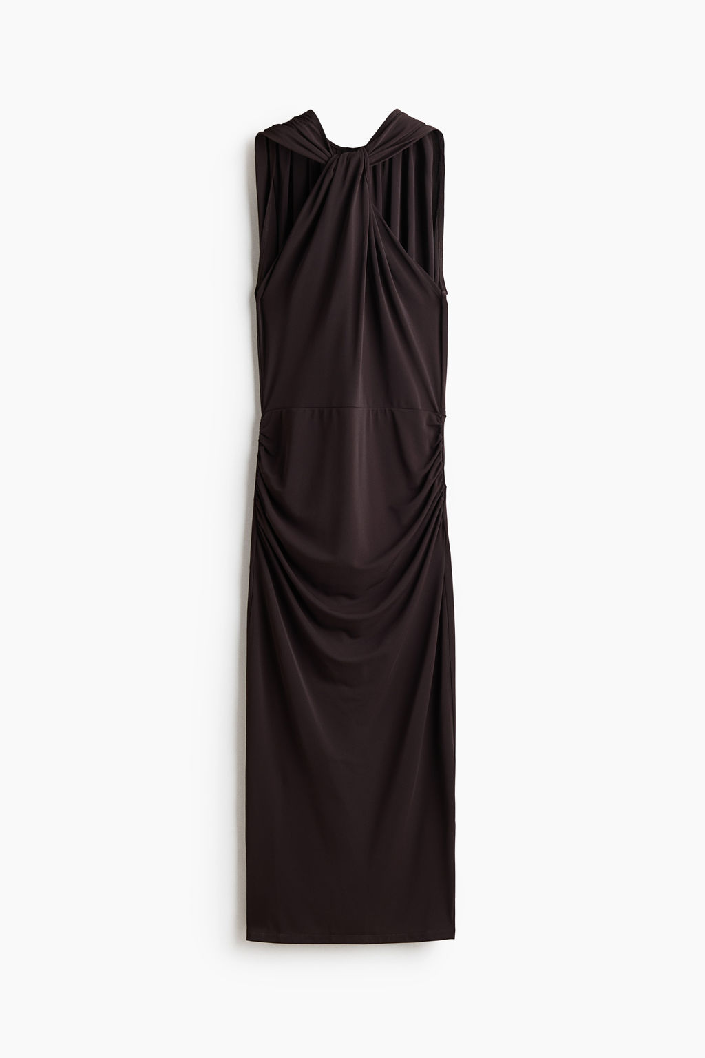Vestido drapeado de punto - H&m фото 6