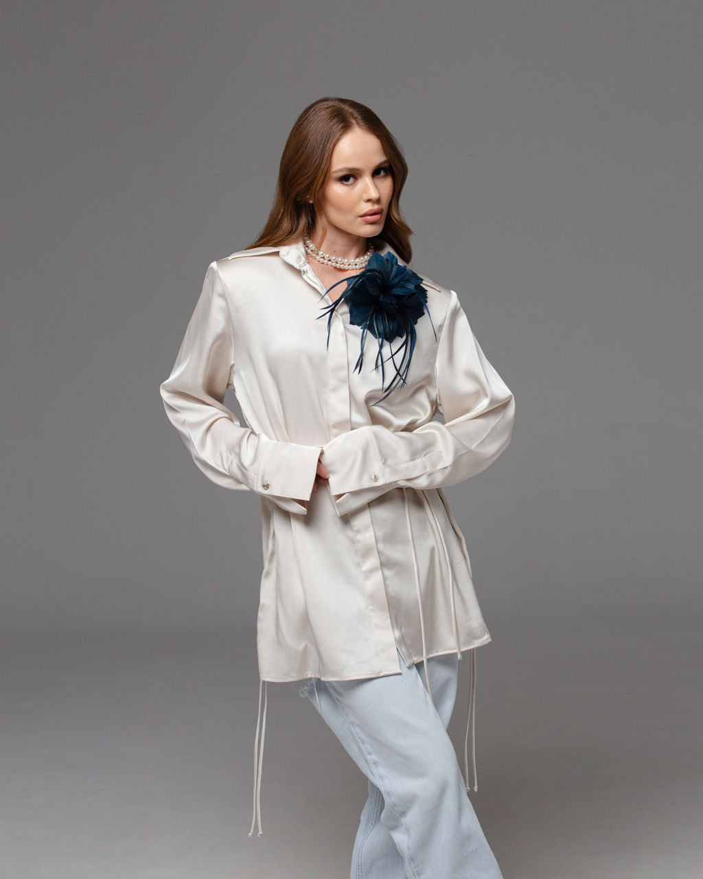 авторская Брошь из перьев - Sahar art lab фото 4