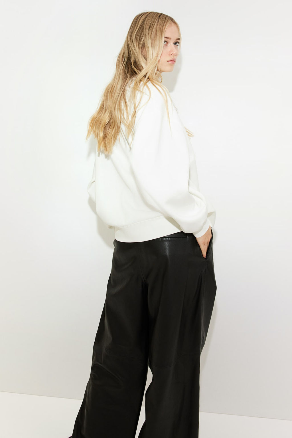 Sudadera oversize con estampado - H&m фото 4