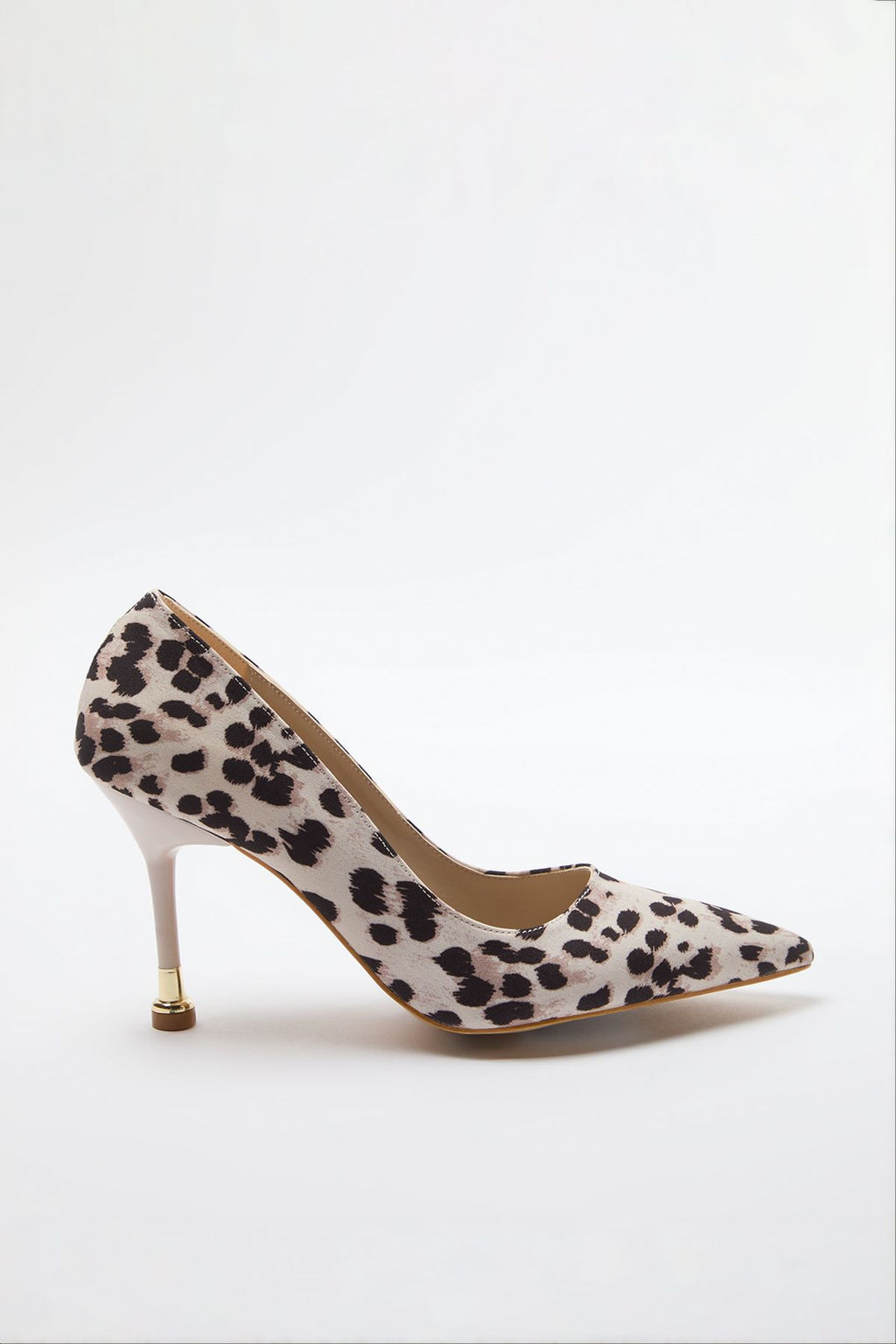 Trendyol Shoes Cok Renkli Leopar Desenli Metal Topuklu Kad?n Stiletto Klasik Topuklu Ayakkab? TAKAW25TO00034 - Trendyolmilla фото 4