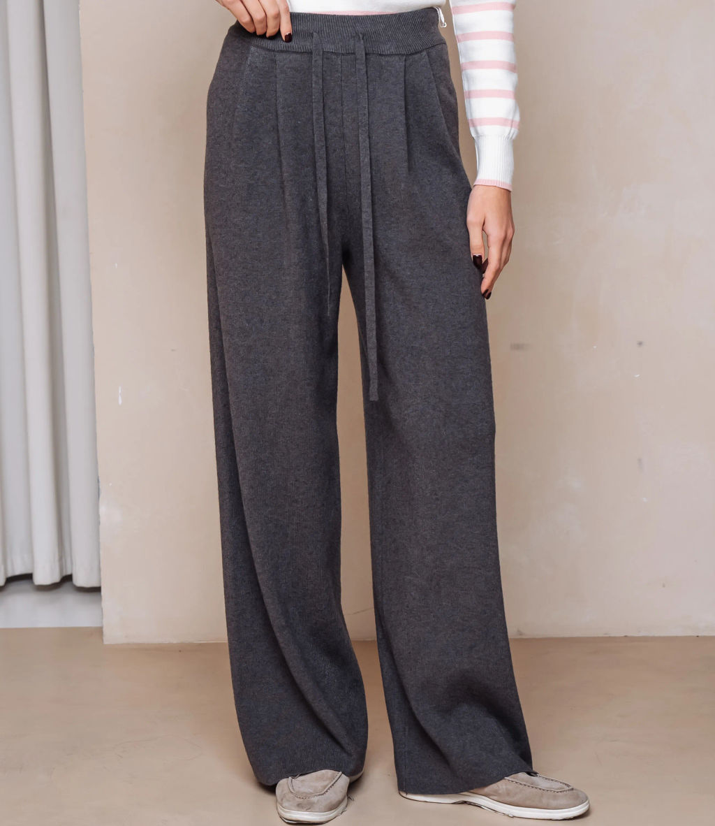 Брюки #КТ9632 (1), тёмно-серый - Dommod фото 2