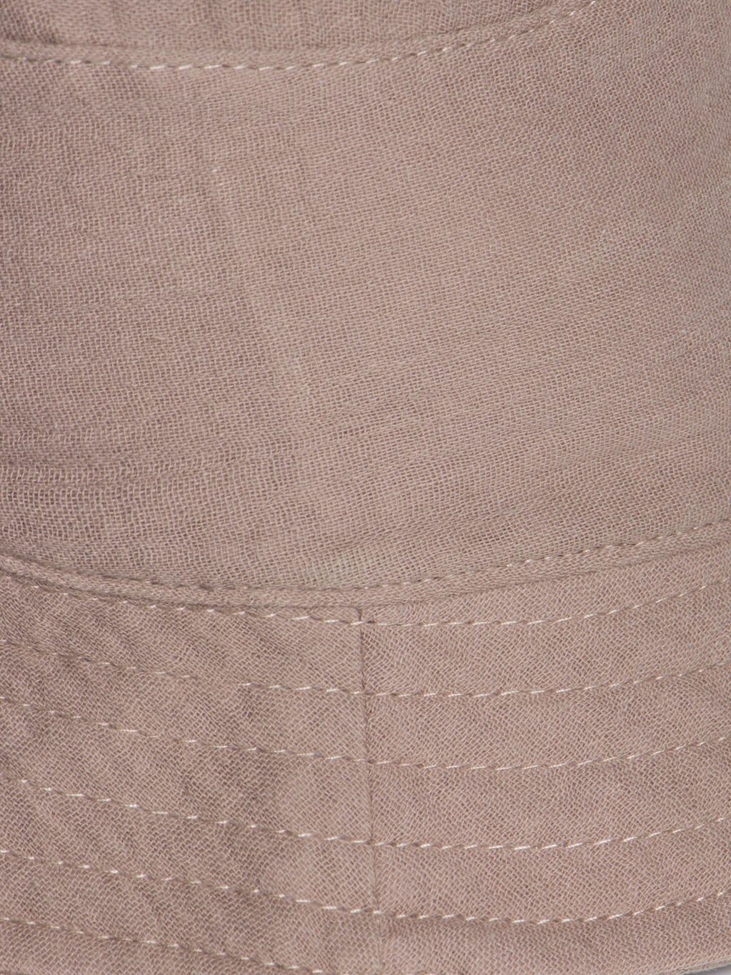 Панама детская однотонная муслин, на завязках, капучино