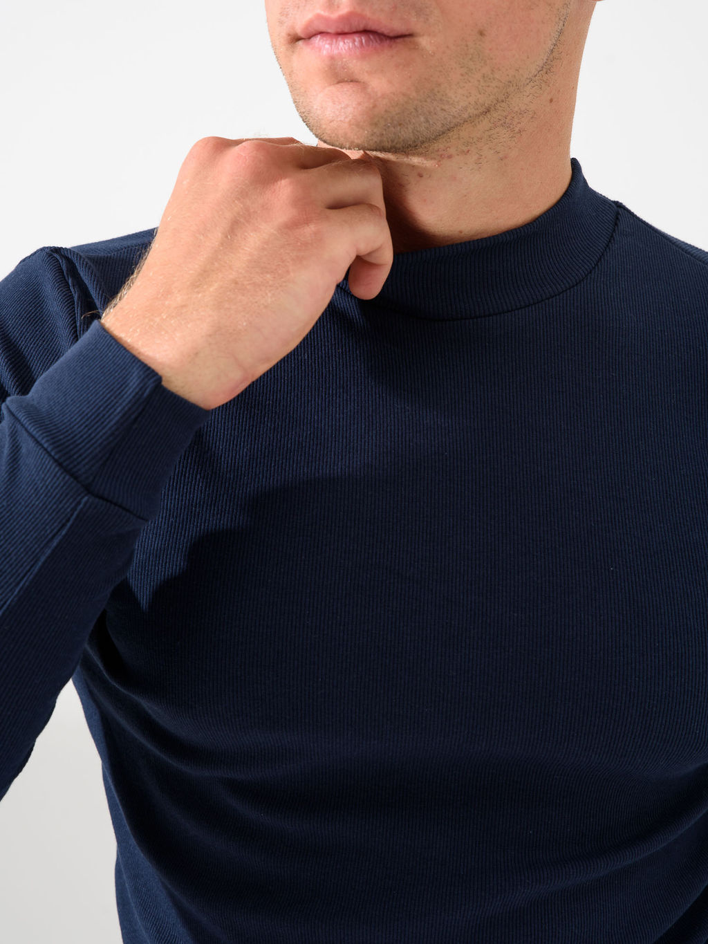 Водолазка кашкорсе Хлопок 95%, лайкра 5% (стойка) - Оптима фото 9