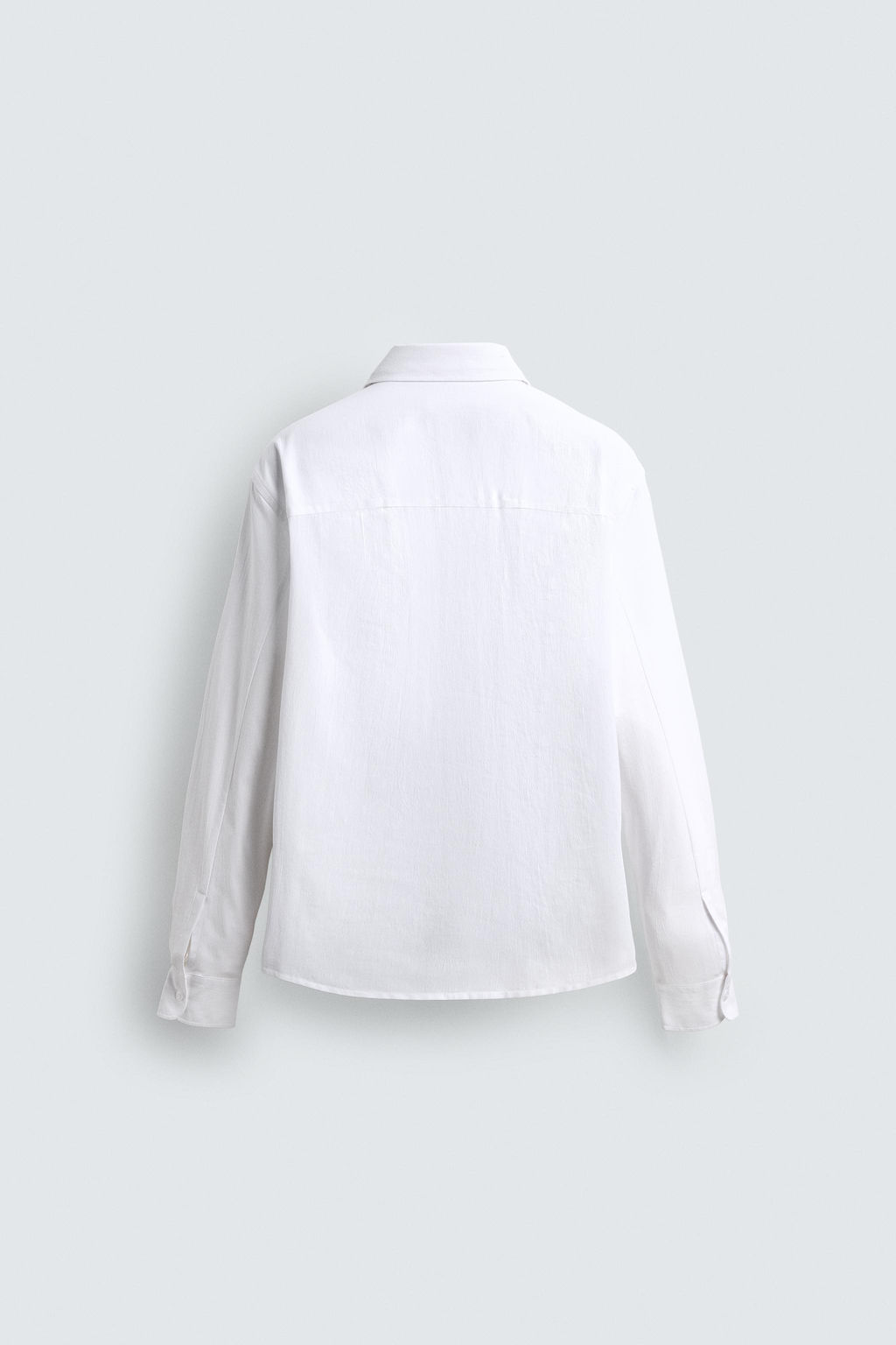 CREASED-EFFECT SHIRT - Zara фото 8