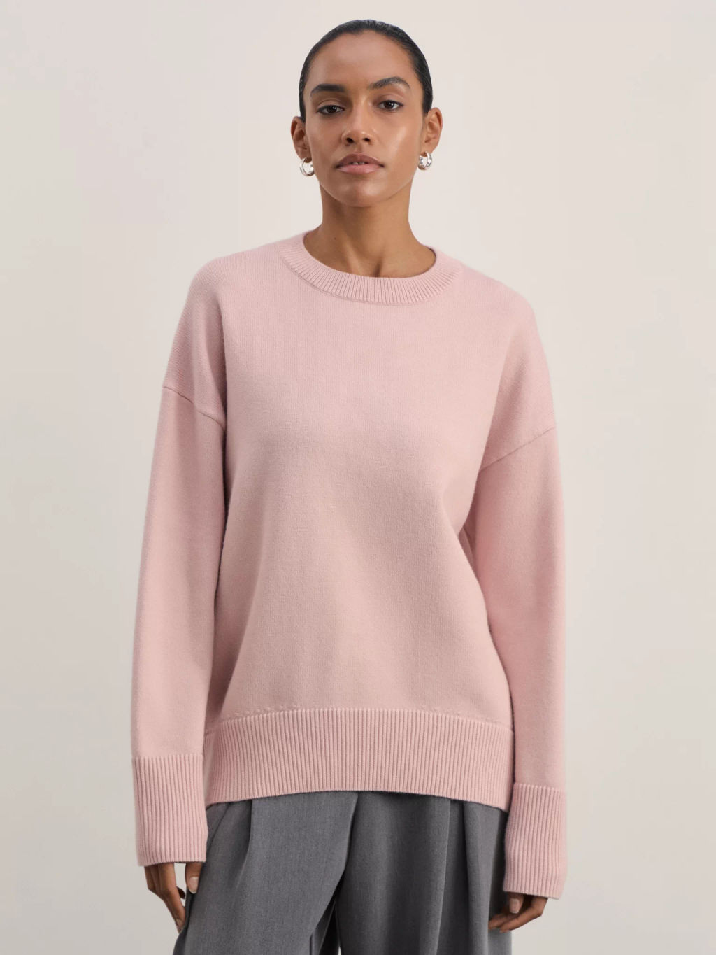 Джемпер из вискозы с круглой горловиной / Zarina  фото 3