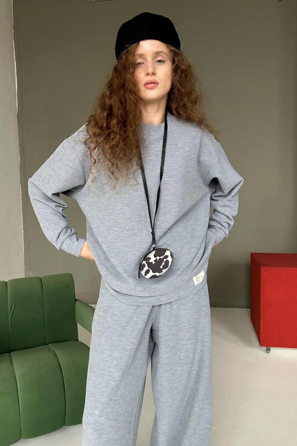 Костюм женский SET108/01/Голубой