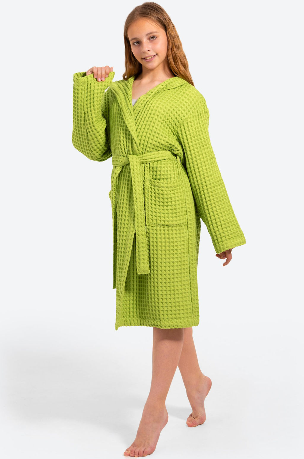 Детский вафельный халат Бохо Happy Fox Home  фото 15
