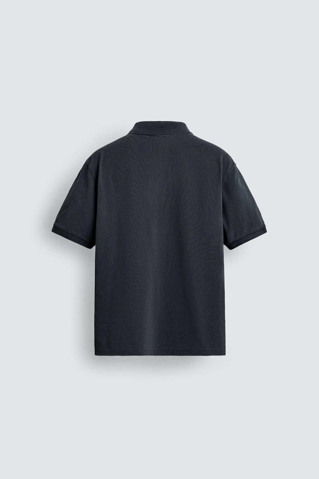 POLO PIQU? LAVADO AARON LEVINE X ZARA / Marino