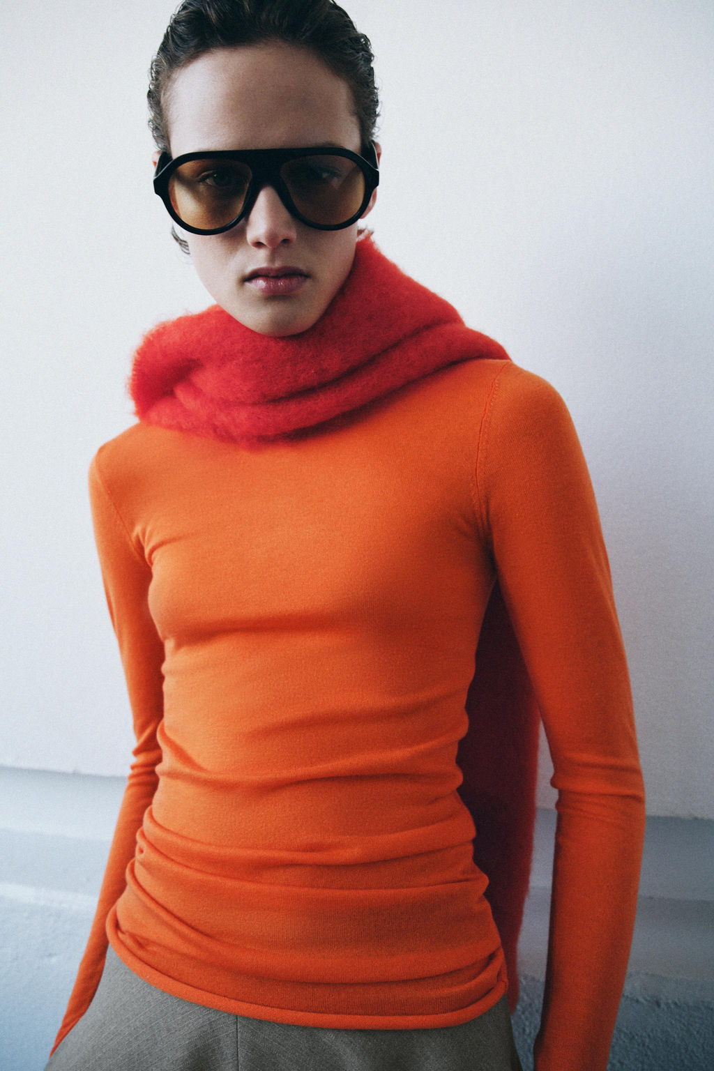 FINE KNIT WOOL BLEND JUMPER - Zara фото 3