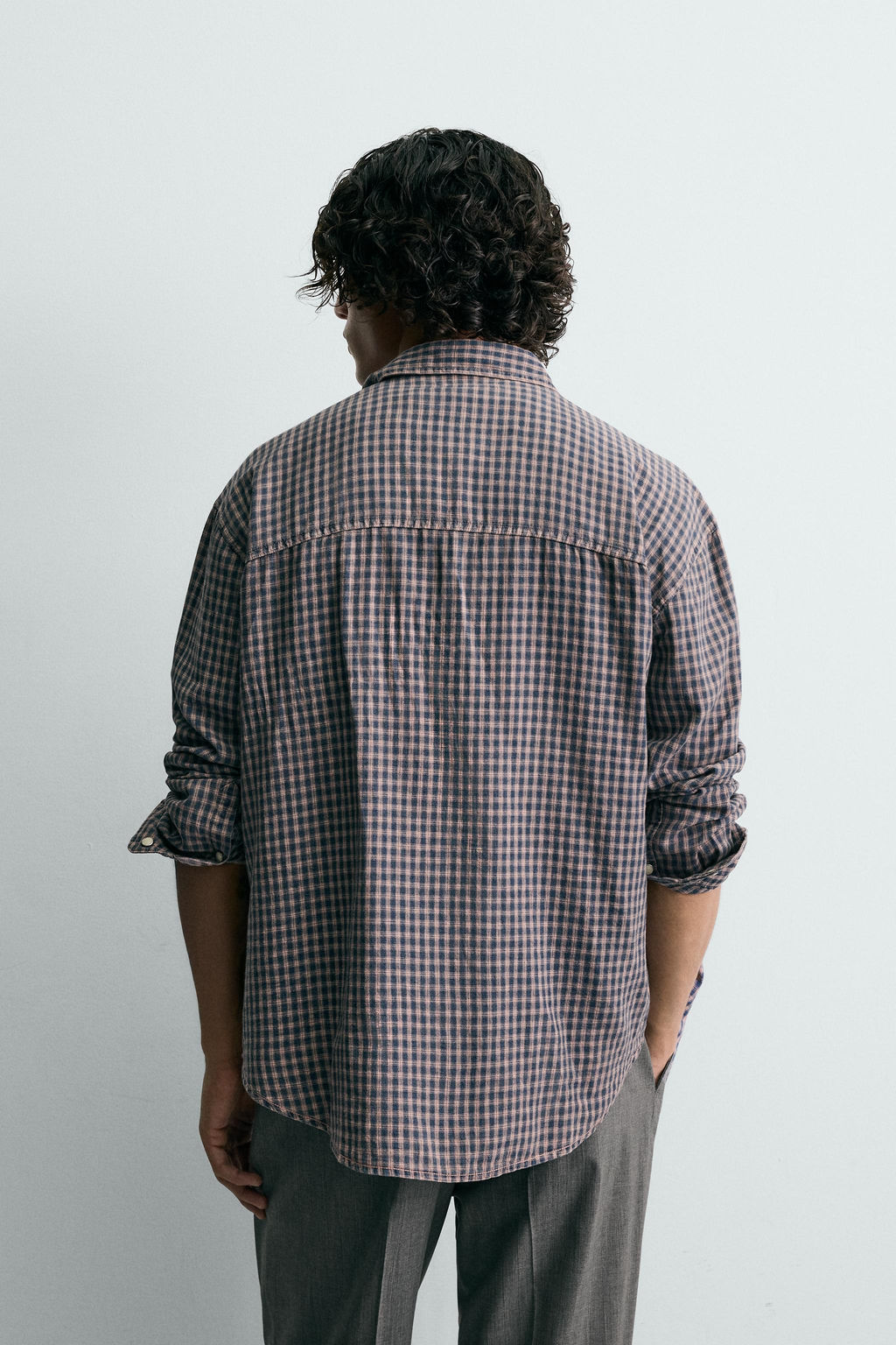 WESTERN CHECK SHIRT - Zara фото 3