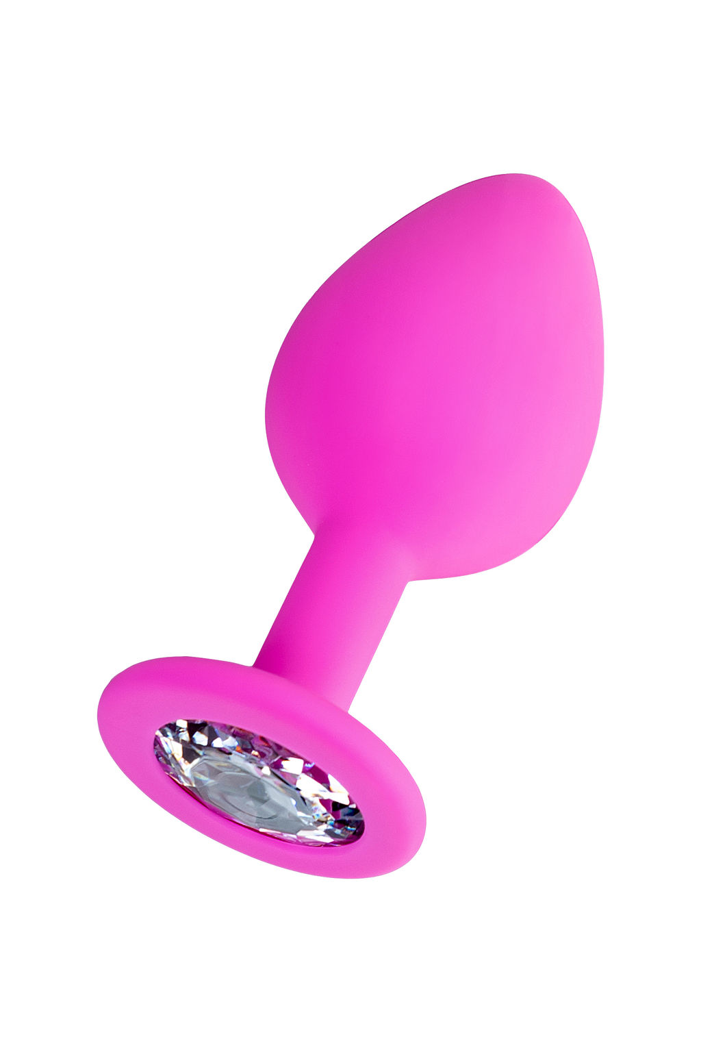 Анальная втулка ToDo by Toyfa Brilliant, силикон, розовая, 8 см, 3,5 см, 50 г