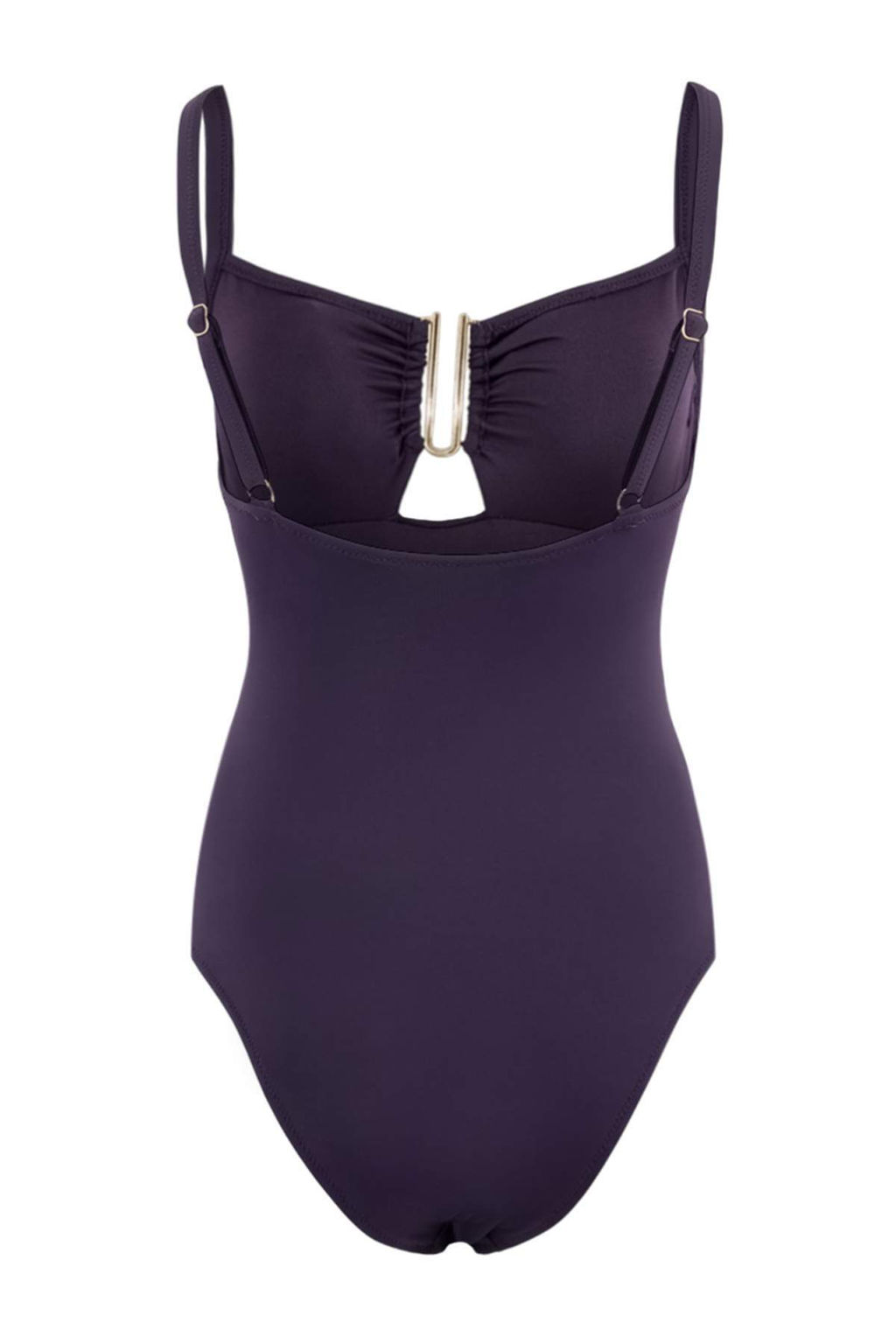 Mor Kare Yaka Kapl? Drapeli Aksesuarl? Regular Mayo TBESS25MA00095