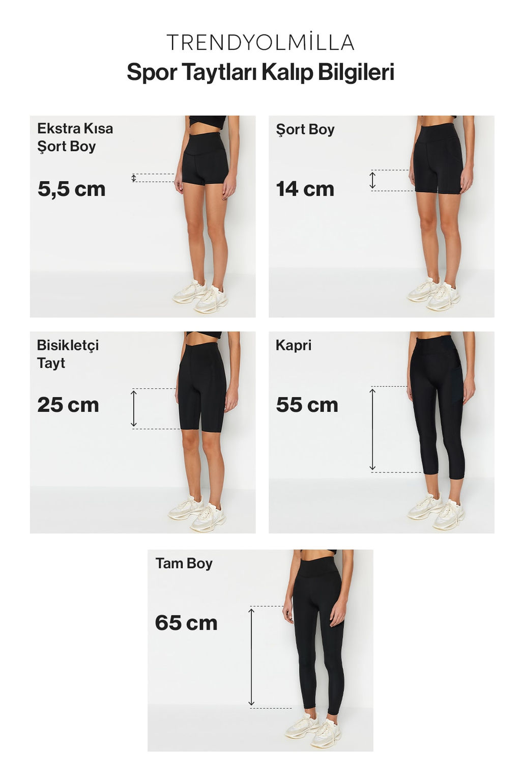 TRENDYOLMILLA Siyah Esnek Yoga Orme Spor Sort/K?sa Tayt TWOSS21TY0098  фото 4