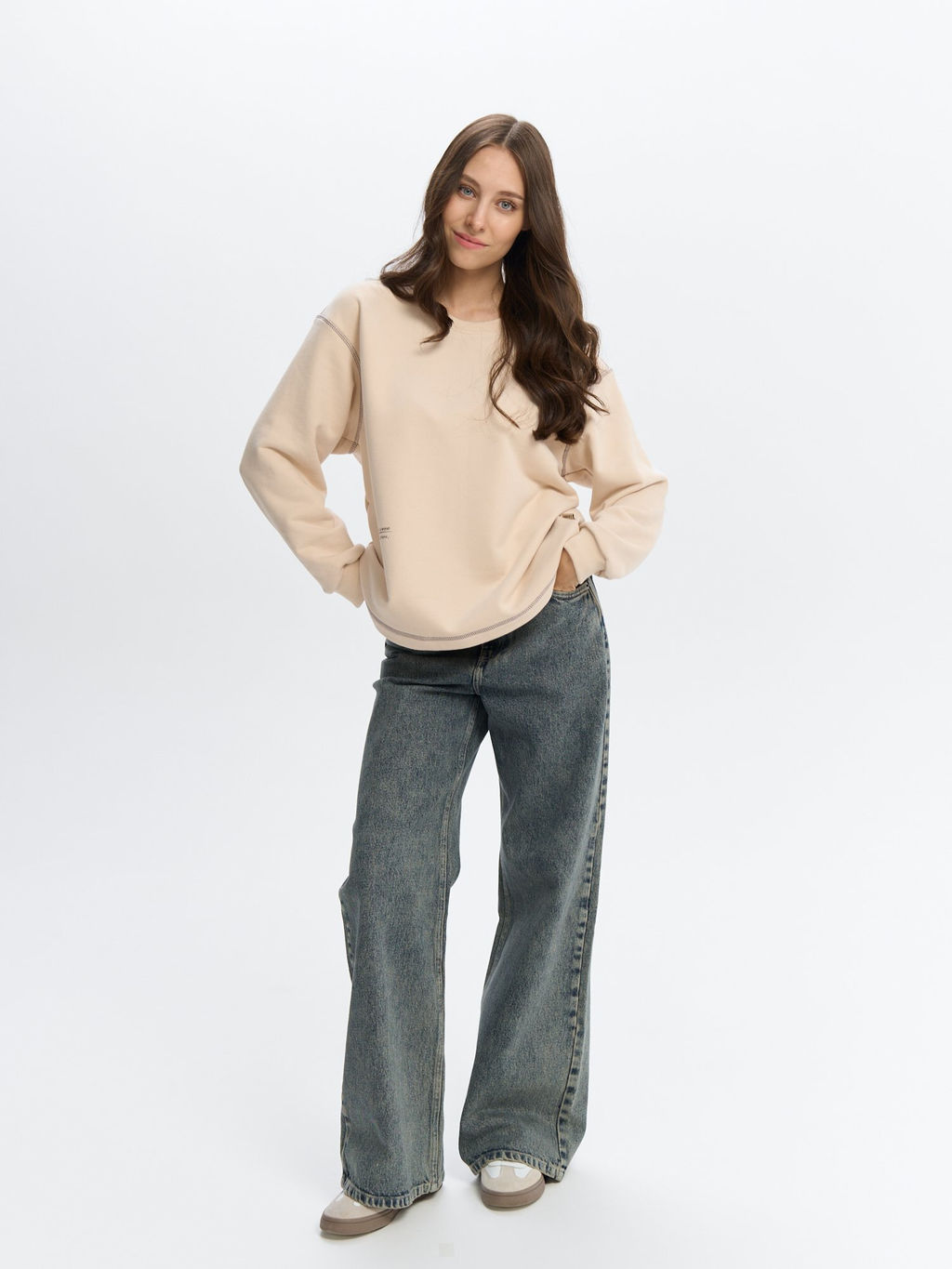 Свитшот "Про любовь" женский