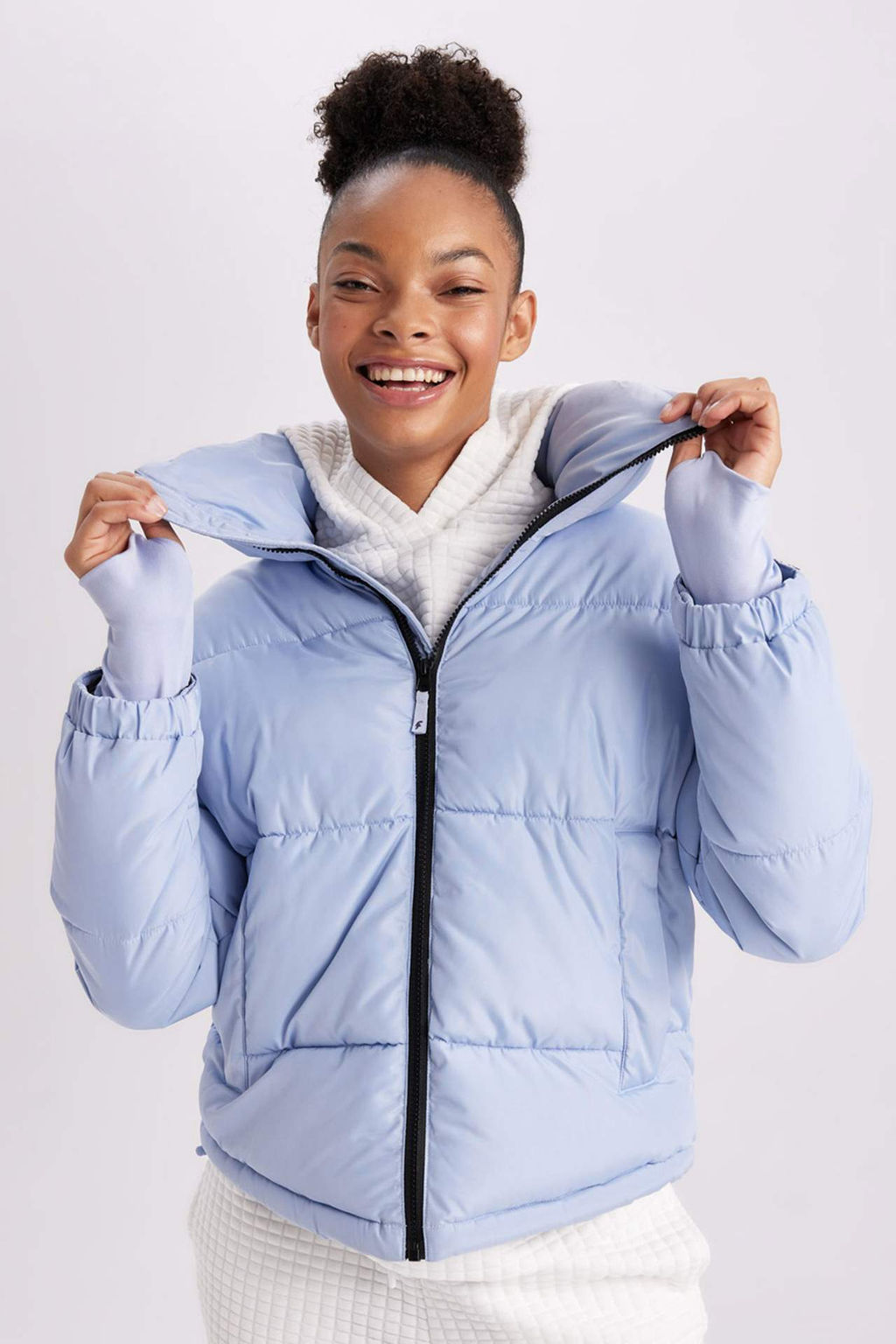 DeFactoFit Su Itici Sisme Mont Dik Yaka Fermuarl? Cepli  фото 2