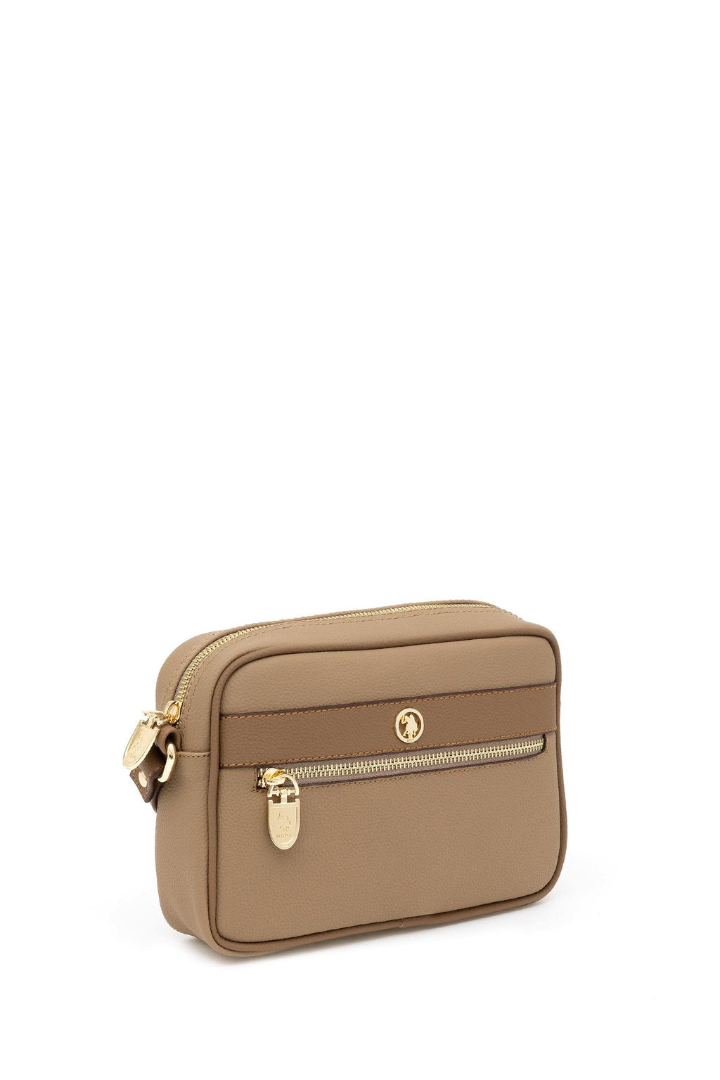 Женская темно-бежевая сумка Неожиданная скидка в корзине - U.s. polo assn фото 2