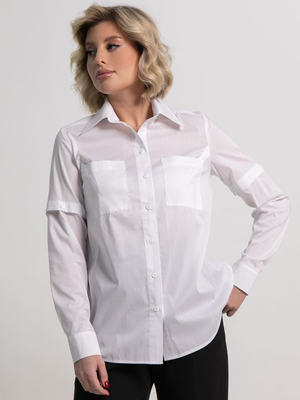Рубашка Секрет (белая) Б15296-13М