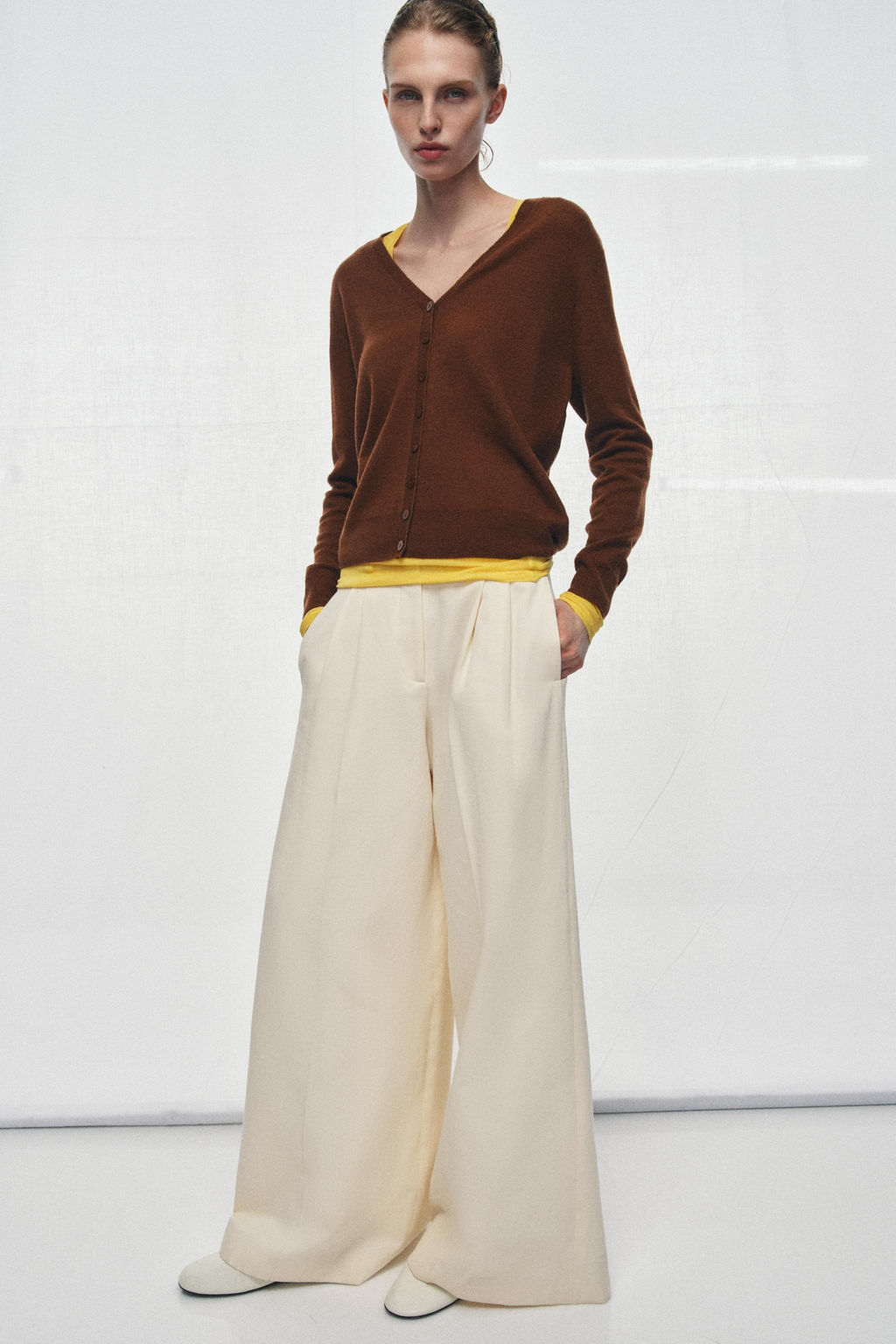 100% EXTRA-SOFT WOOL CARDIGAN - Zara фото 9