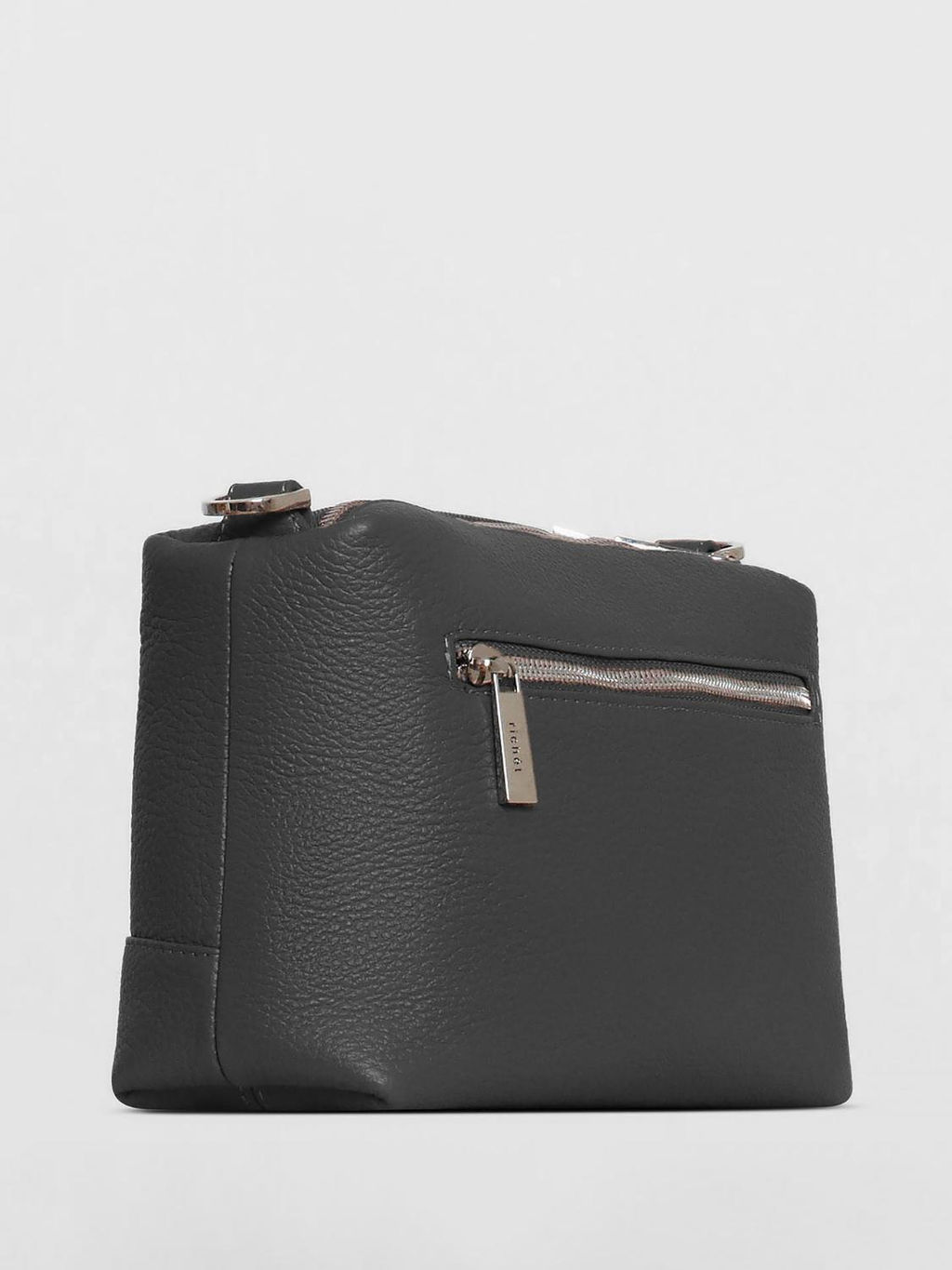 Женская кожаная сумка Richet 2767LN 303 Серый