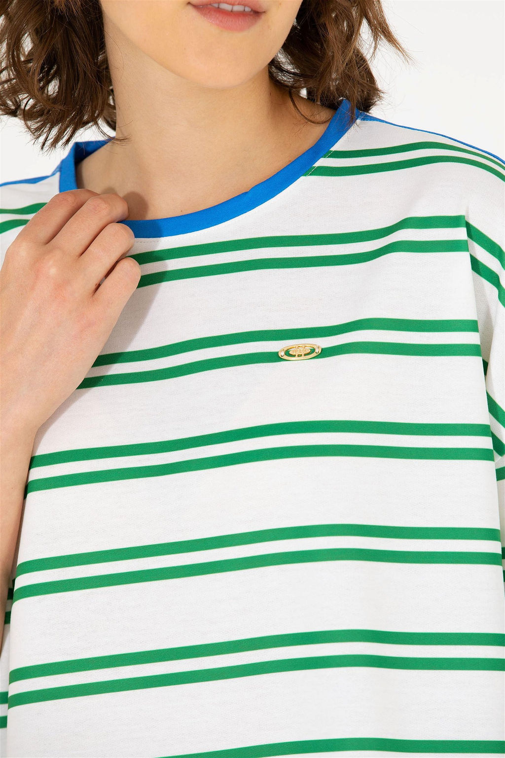 U. S. Polo Assn Женская зеленая футболка с круглым вырезом - U.s. polo assn фото 14