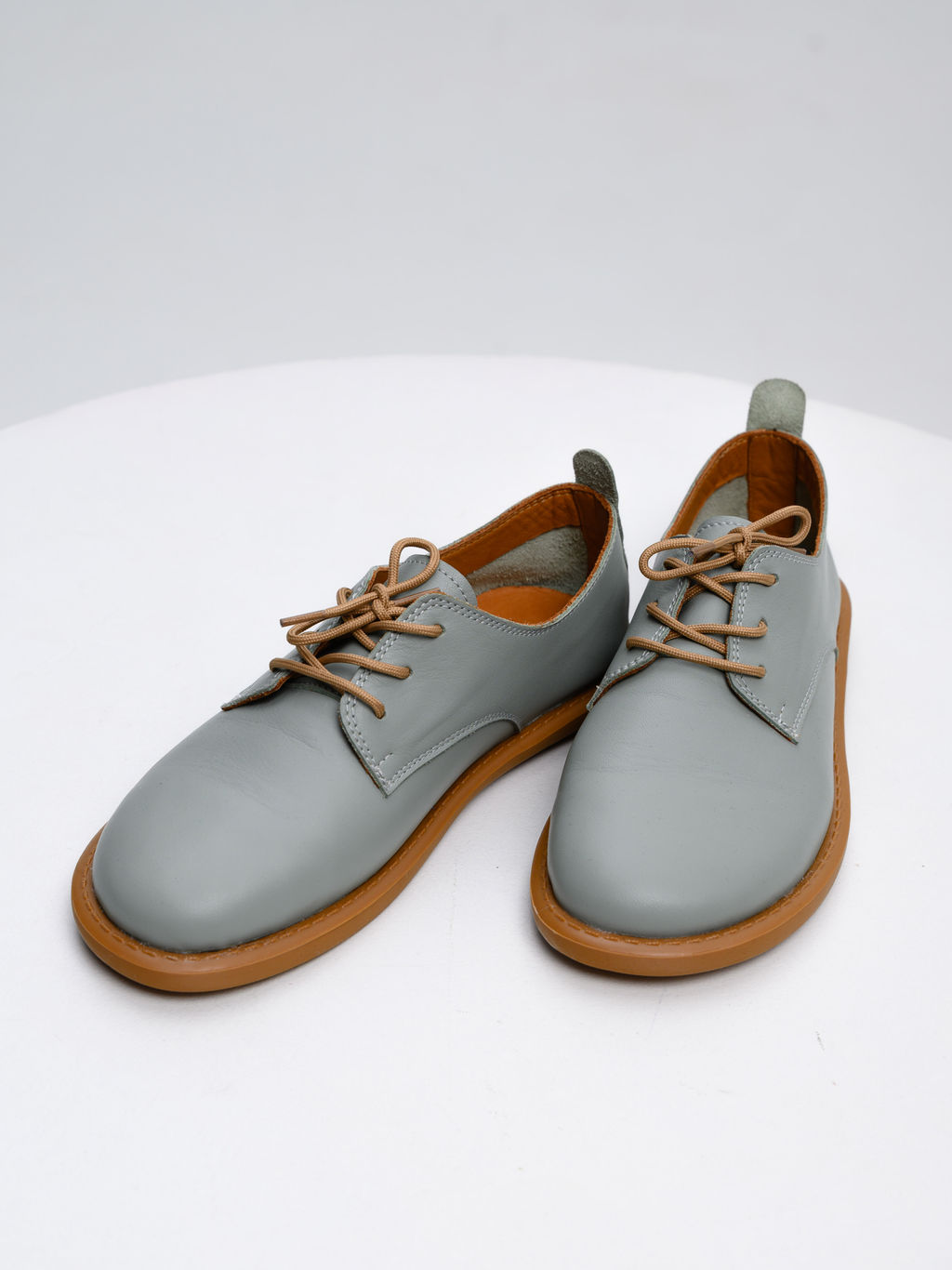 Туфли 181.ОКСЕbr.Лион авокадо+коричневый