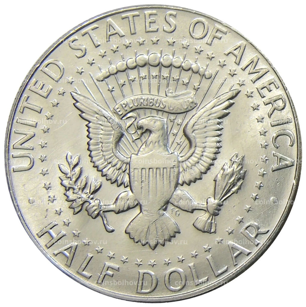 1/2 доллара (50 центов) 1968 года D США