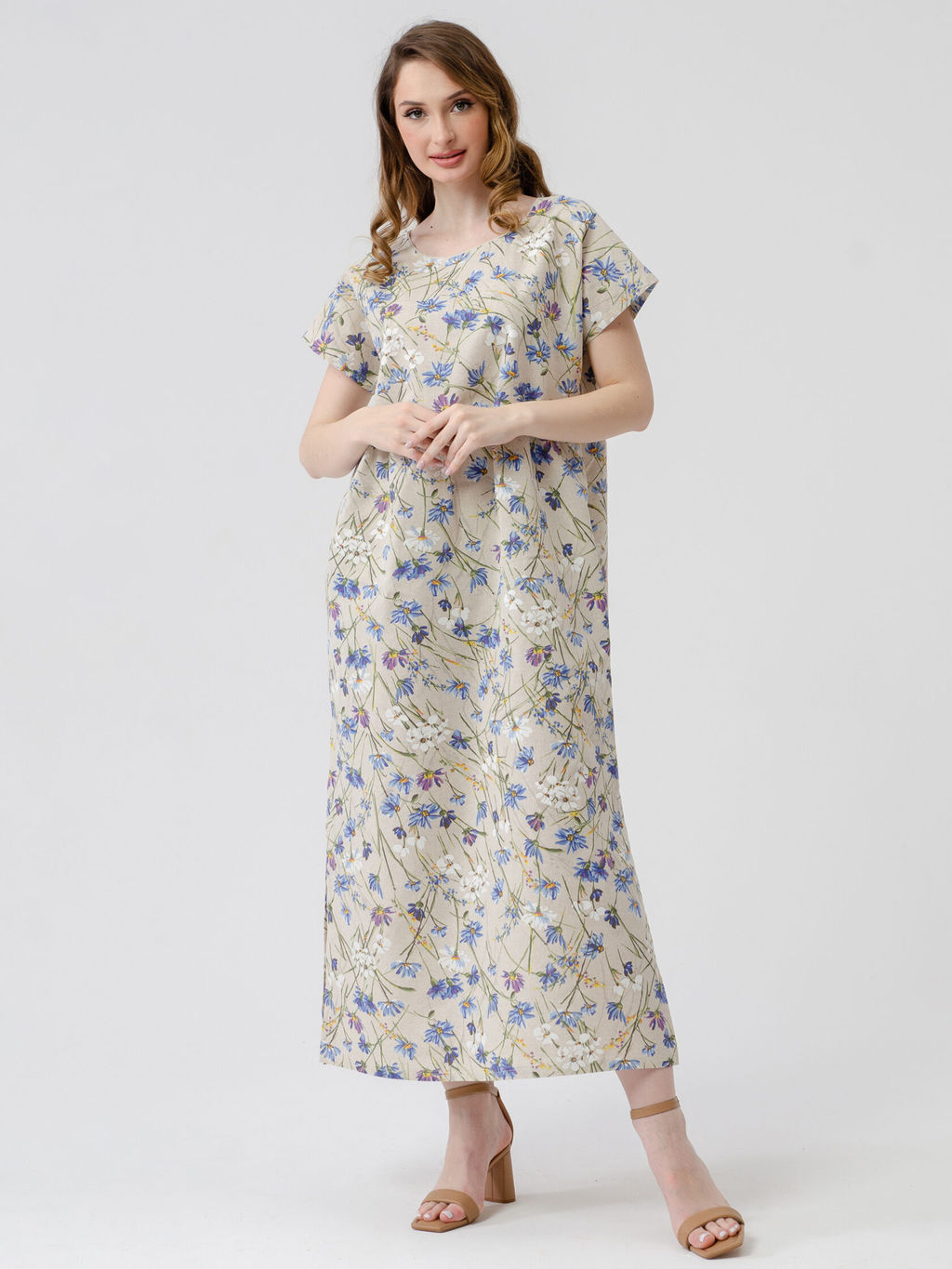 ПОЛУЛЬНЯНОЕ Платье женское Кострома 2 - Оптима фото 3