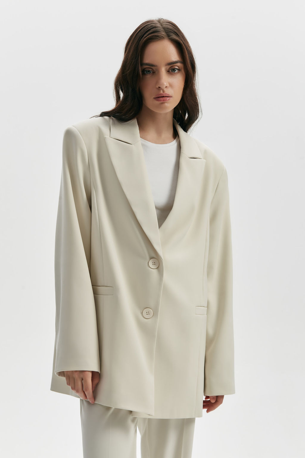 Жакет оверсайз однобортный - Mollis фото 2