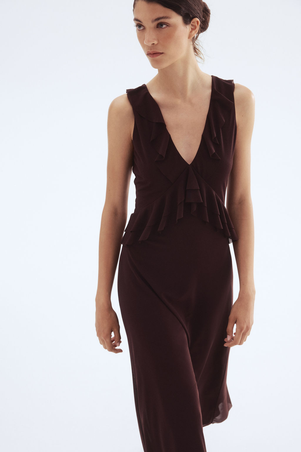 Vestido con volantes - H&m фото 3