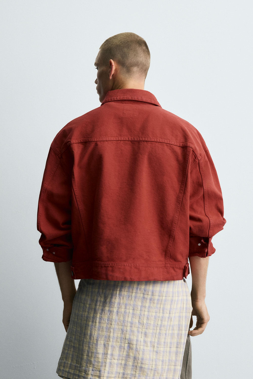 CROPPED FIT JACKET - Zara фото 3