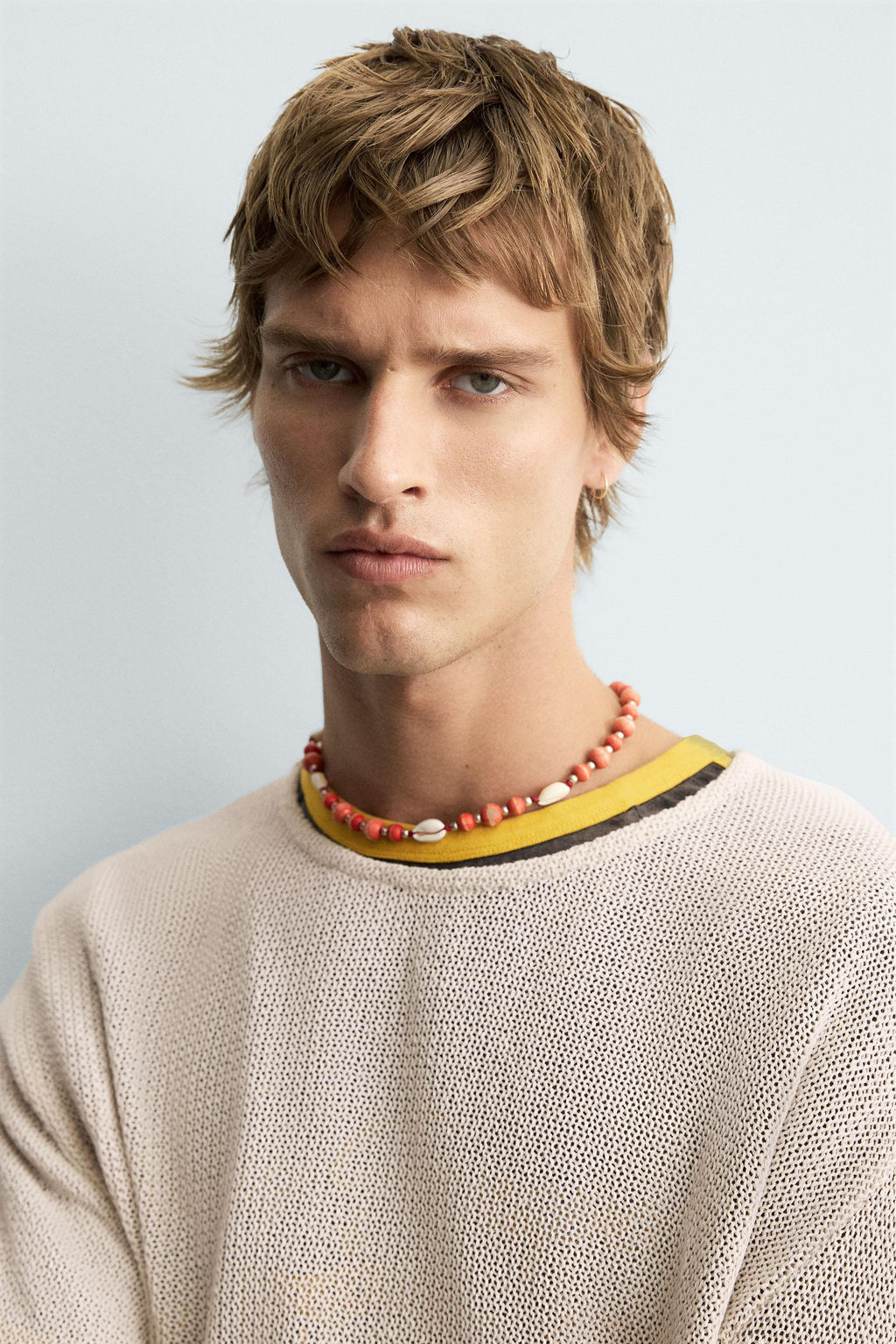 TEXTURED KNIT SWEATER - Zara фото 5