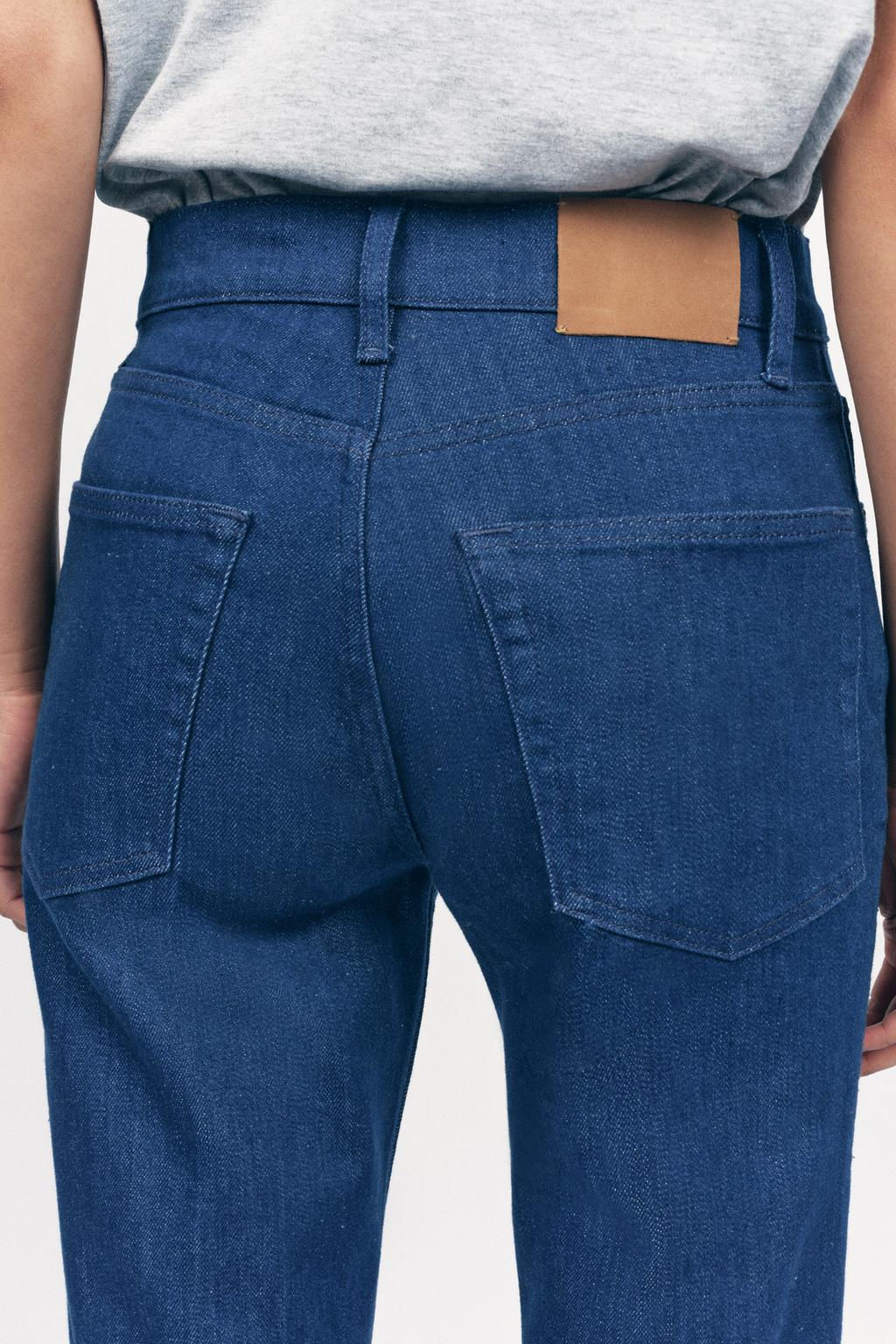 ZW COLLECTION HIGH-WAIST BOOTCUT CROPPED JEANS - Zara фото 21