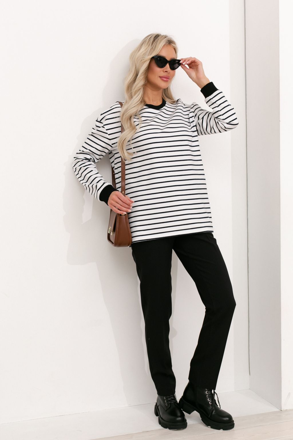 VALENTINA Джемпер Тифани №1 Тельняшка  фото 2