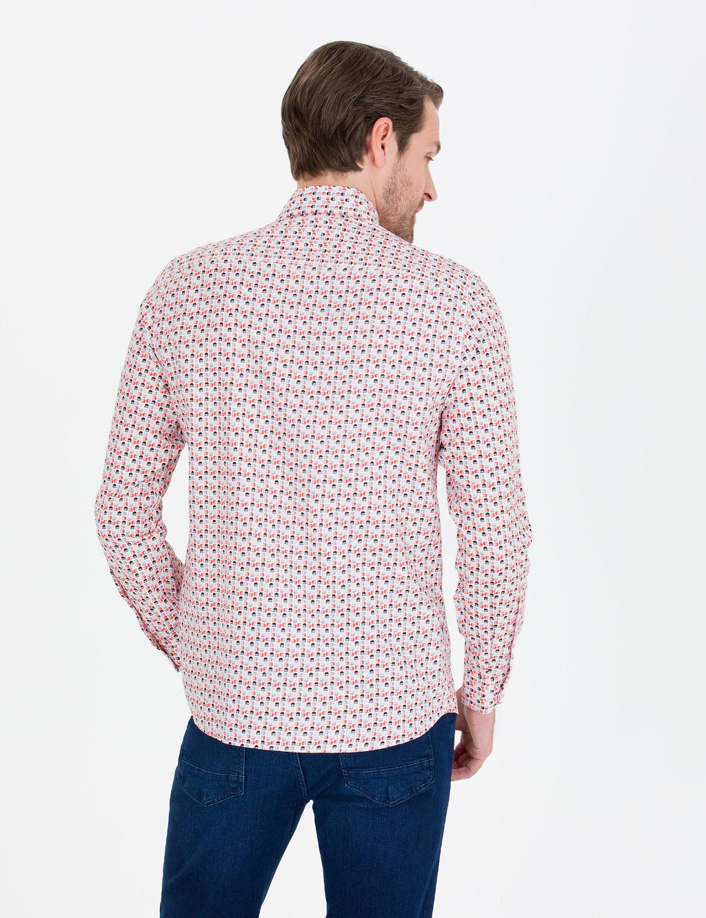 Рубашка Pierre Cardin Slim Fit с длинным рукавом