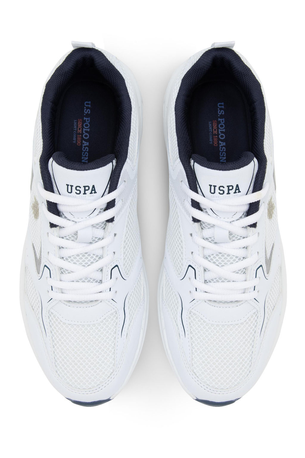 Erkek Beyaz Spor Ayakkab_ Sepette S_rpriz _ndirim - U.s. polo assn фото 6