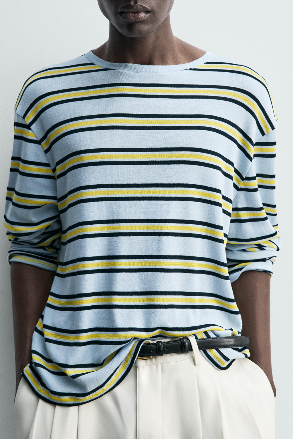 CAMISETA JACQUARD RAYAS / rayas