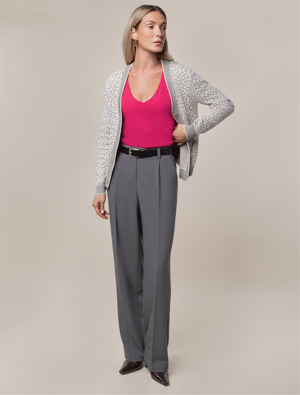 Топ из эластичного хлопка с двойной полочкой для идеальной поддержки