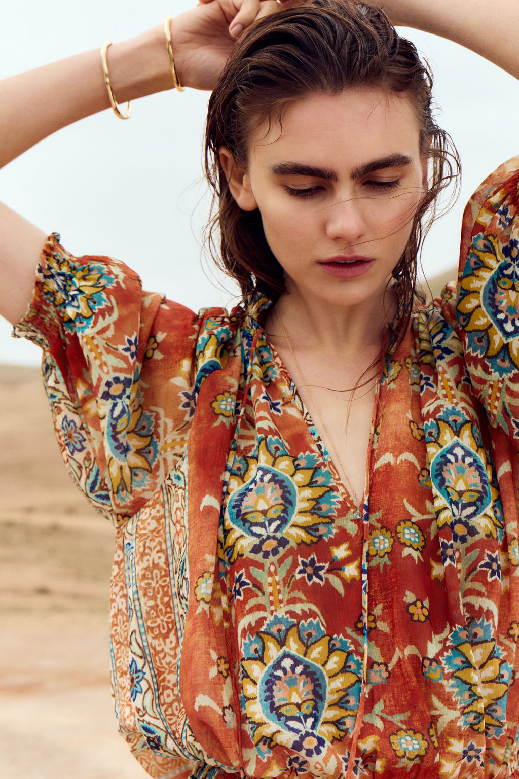 Vestido t?nica oversize - H&m фото 5