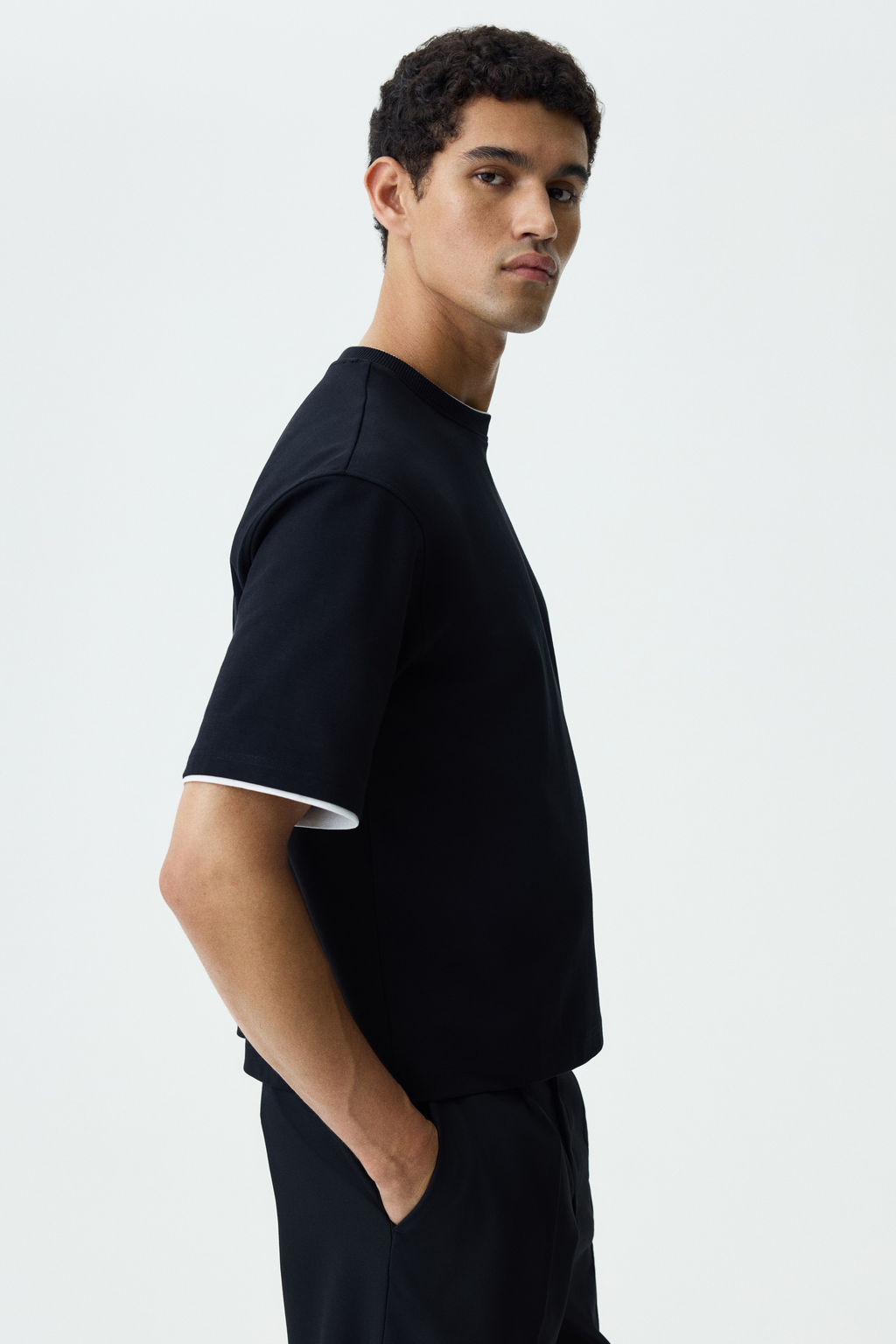 Camiseta boxy Relaxed Fit - H&m фото 4