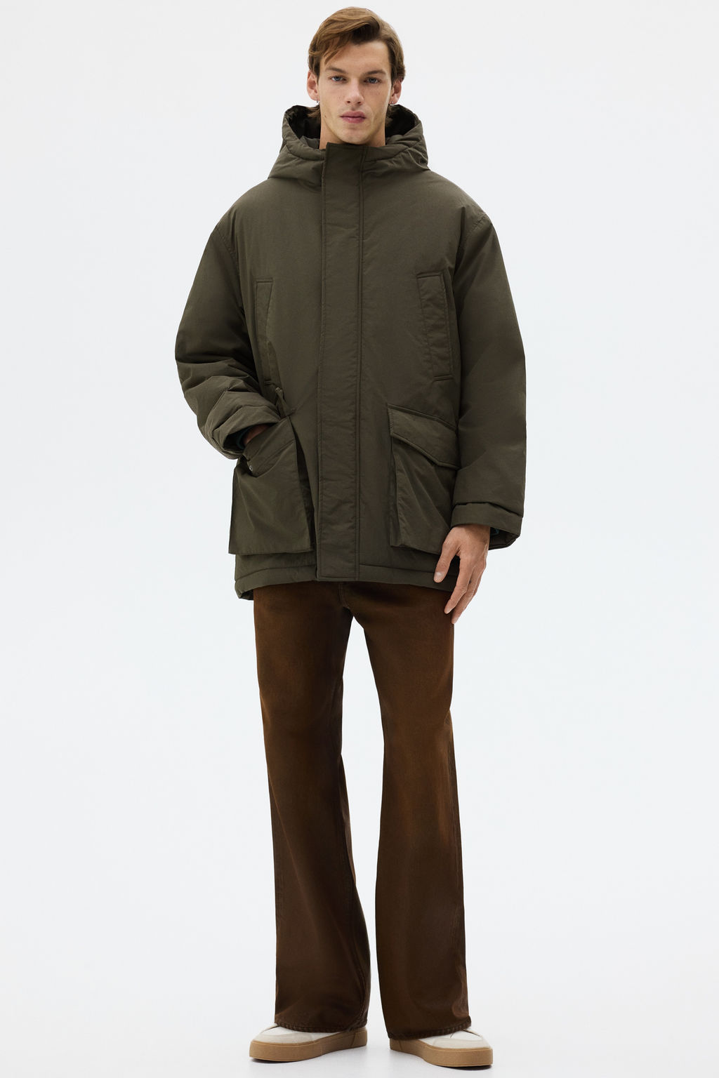 Parka acolchada repelente al agua - H&m фото 2
