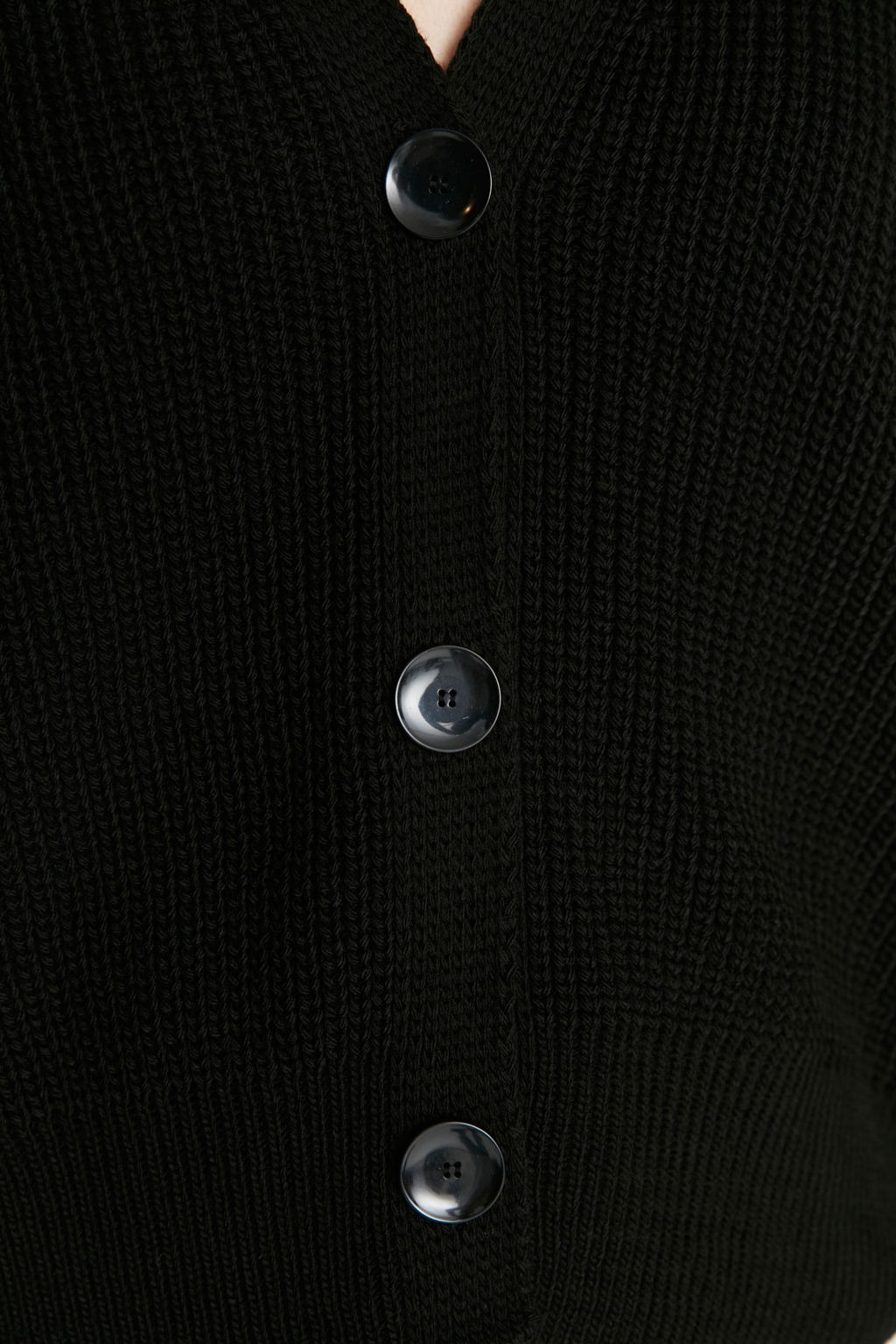 TRENDYOLMILLA Ekru Genis Kal?p V Yaka Triko H?rka TWOAW20HI0215  фото 4