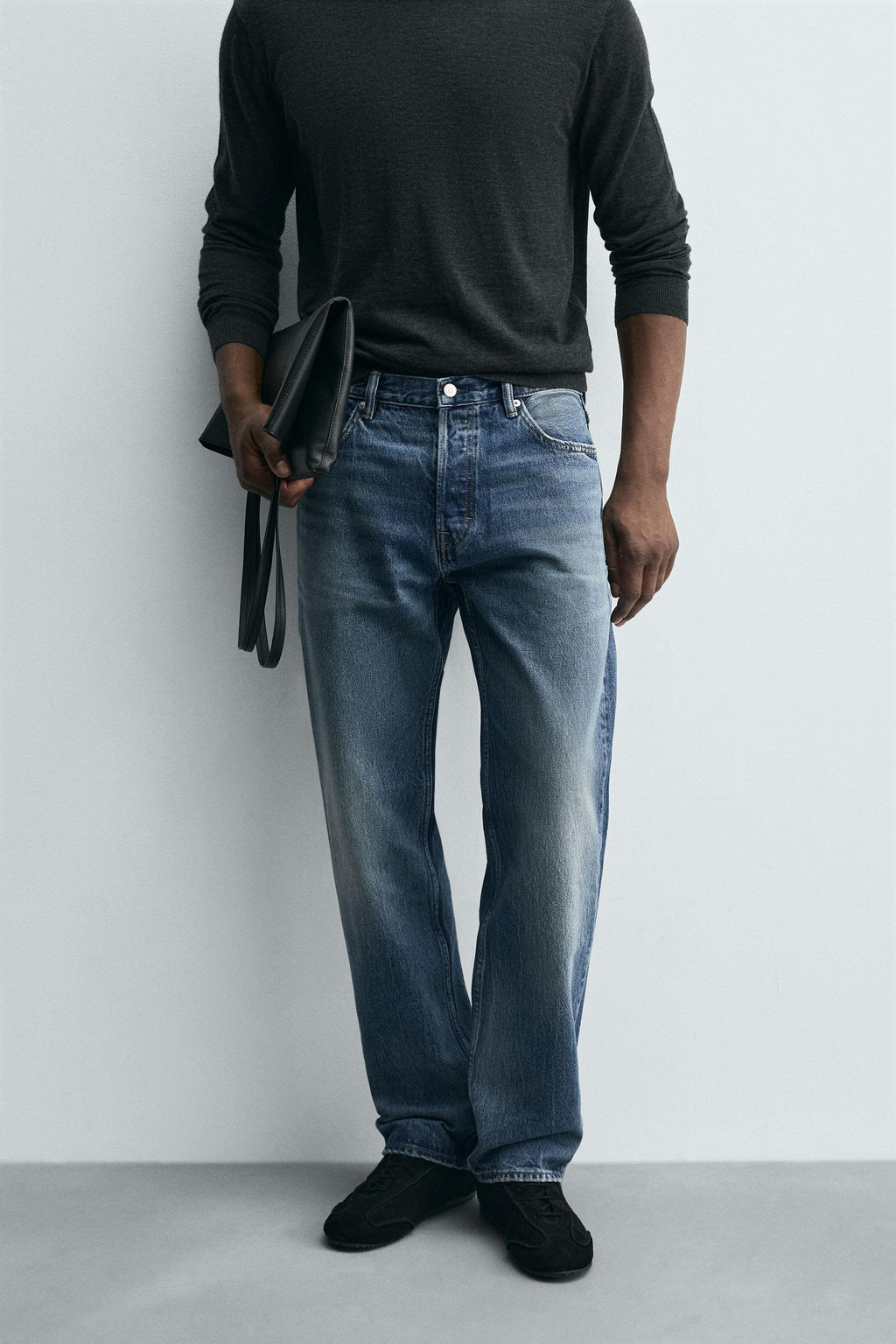 JEANS STRAIGHT FIT / Azul - Zara фото 2