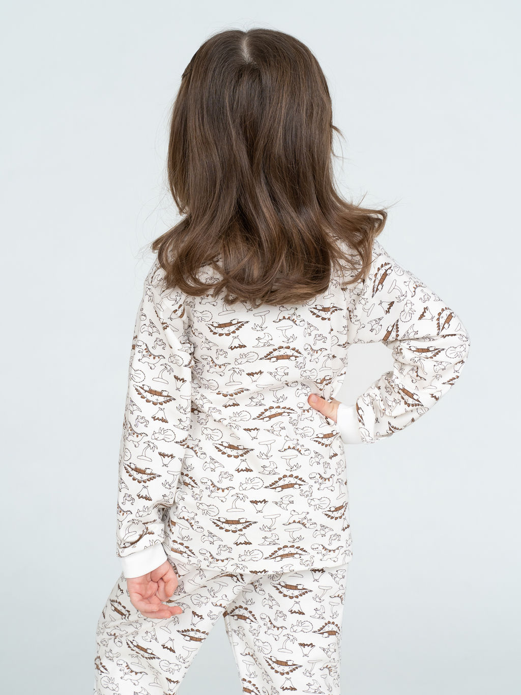 Пижама детская молочнаяжирафы