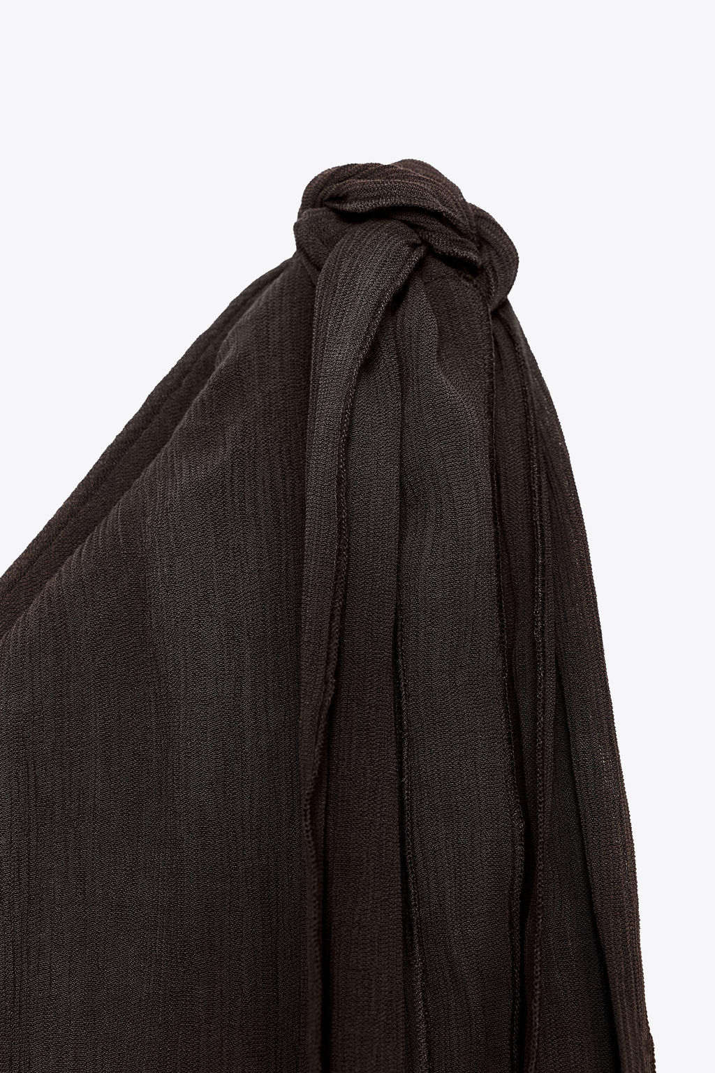 ASYMMETRIC TEXTURED TOP - Zara фото 6