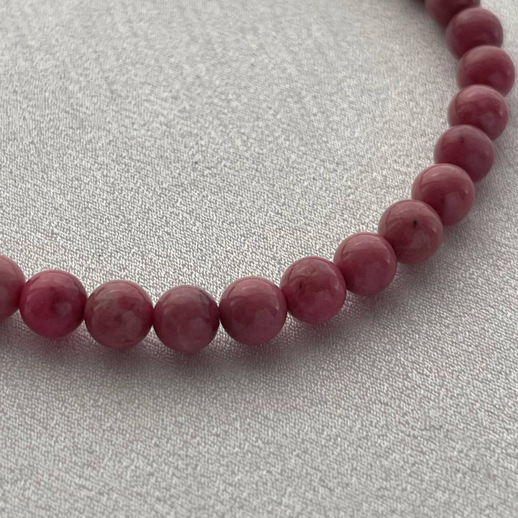 Бусы из Родонита 43 см +