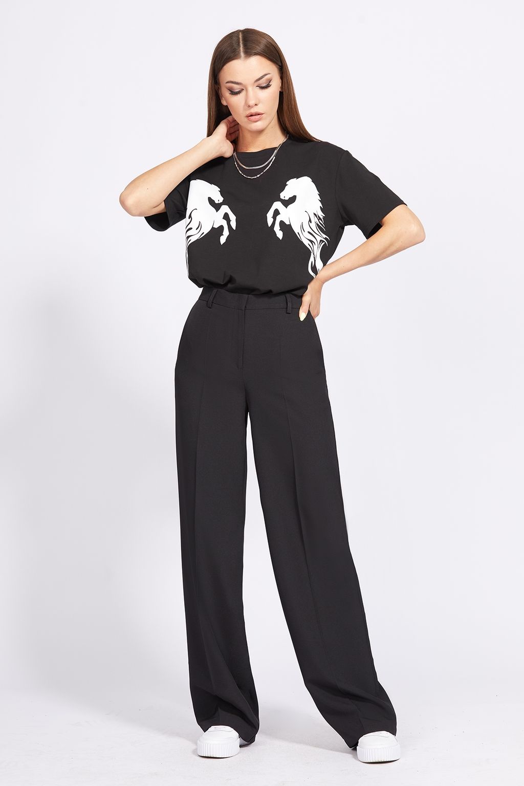 Брюки 2292 черный - Eola фото 3