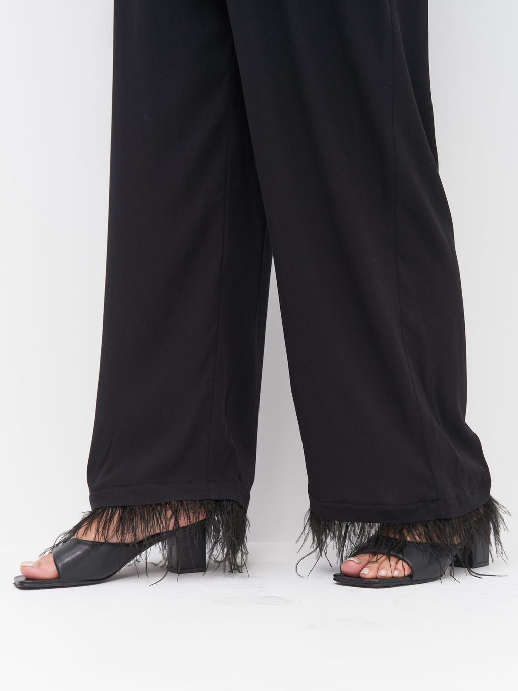 Костюм в пижамном стиле KO34705BLK01
