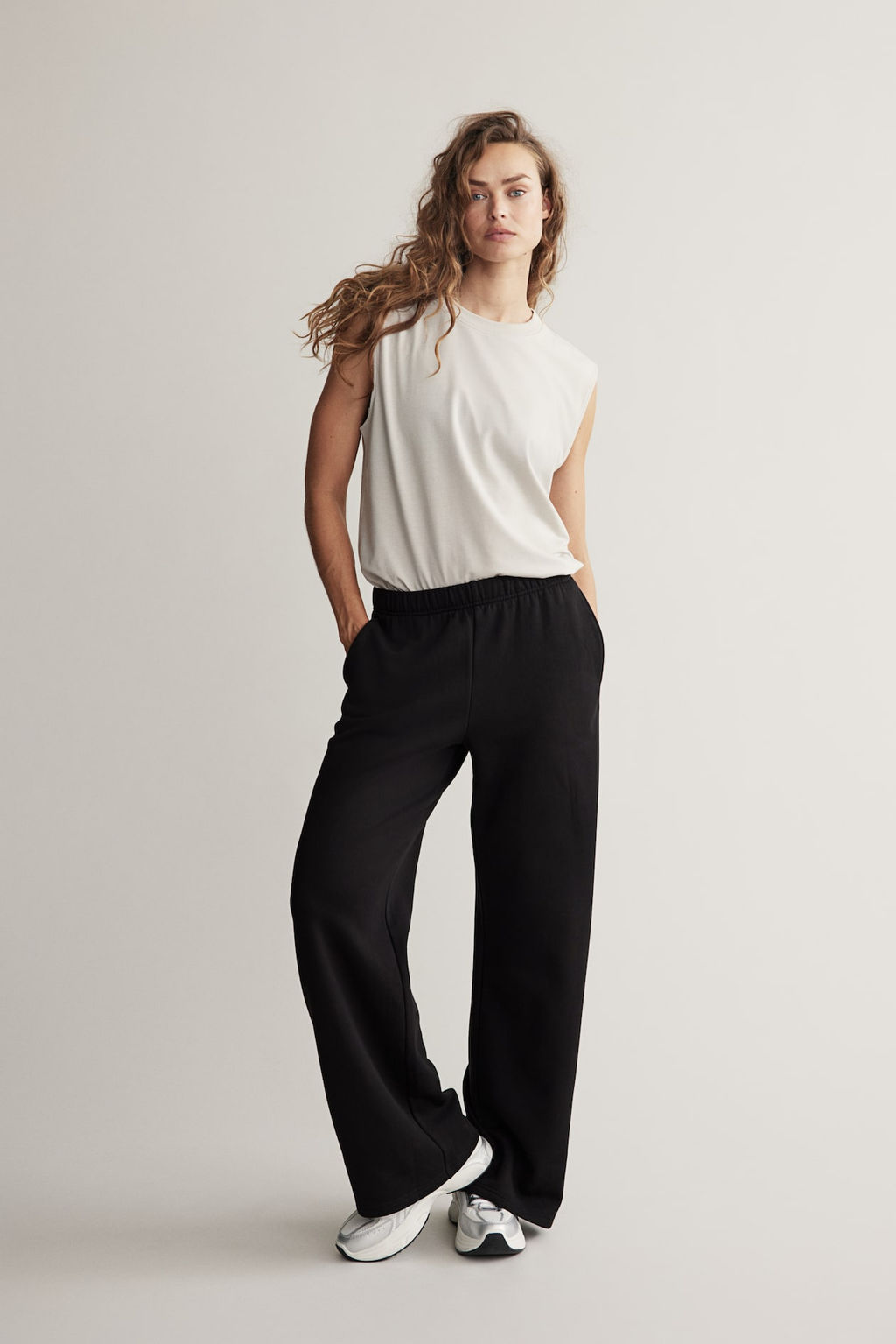 Camiseta de deporte sin mangas en DryMove - H&m фото 2