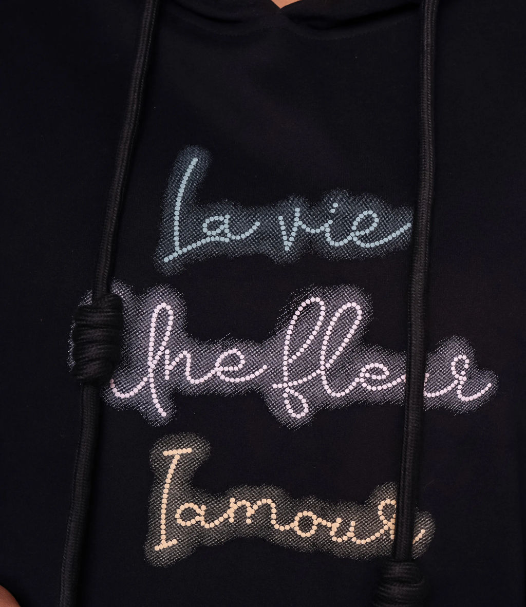 Худи #КТ3628 (1), чёрный - Dommod фото 5